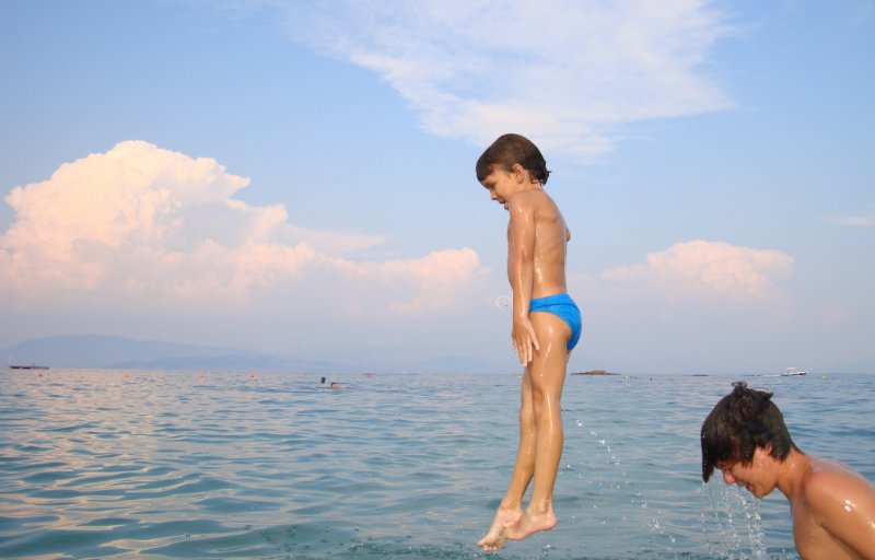 Krf, Dasija, plaža